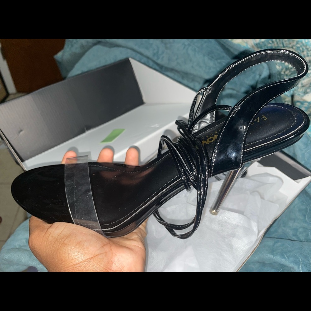Fashion Nova Wrap up Heels